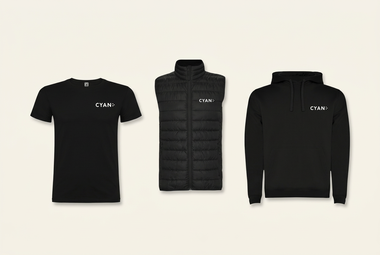 Starter Printed T-shirt Pack: branded garments included in the workwear offer.