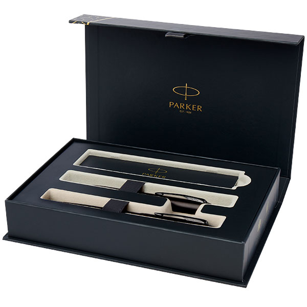 Parker IM Achromatic Duo Pen Set – Engraved